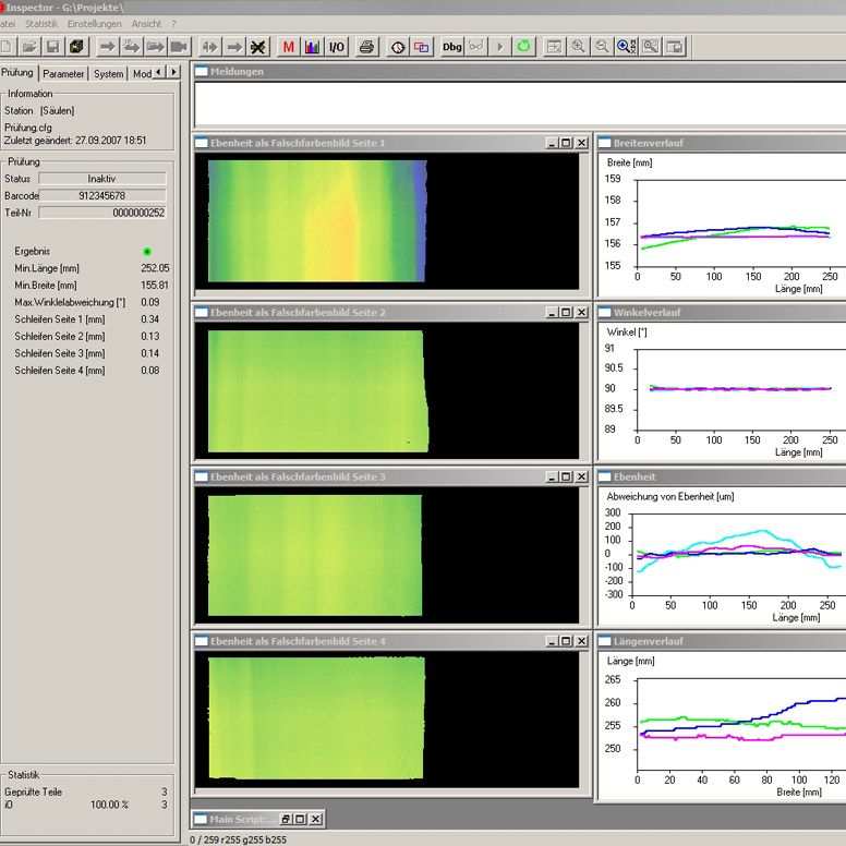 Screenshot 3D Inspektion