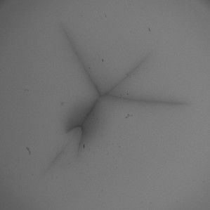 Riss in Keramiksubstrat