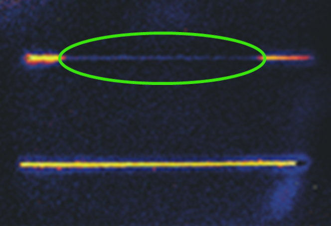 Unterbrochene Schweißnaht